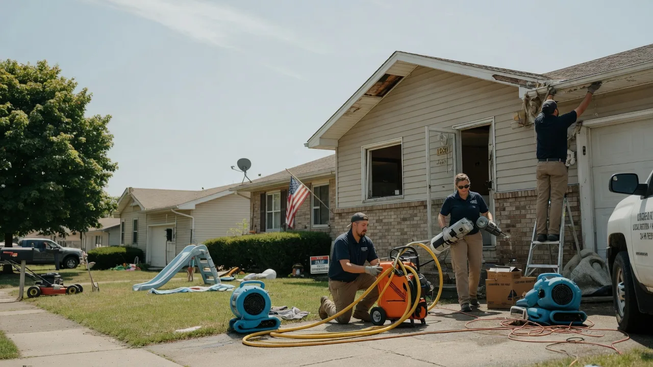 Water Damage Restoration in Schererville, IN near me